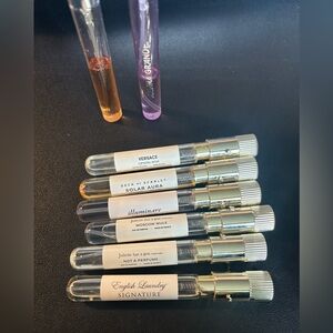 Travel size perfumes